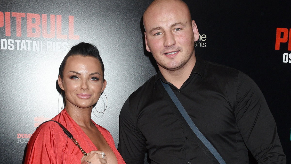 Kamila Wybrańczyk i Artur Szpilka