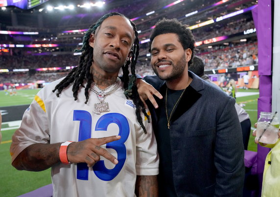 Raper Ty Dolla Sign i wokalista The Weeknd na Super Bowl 2022