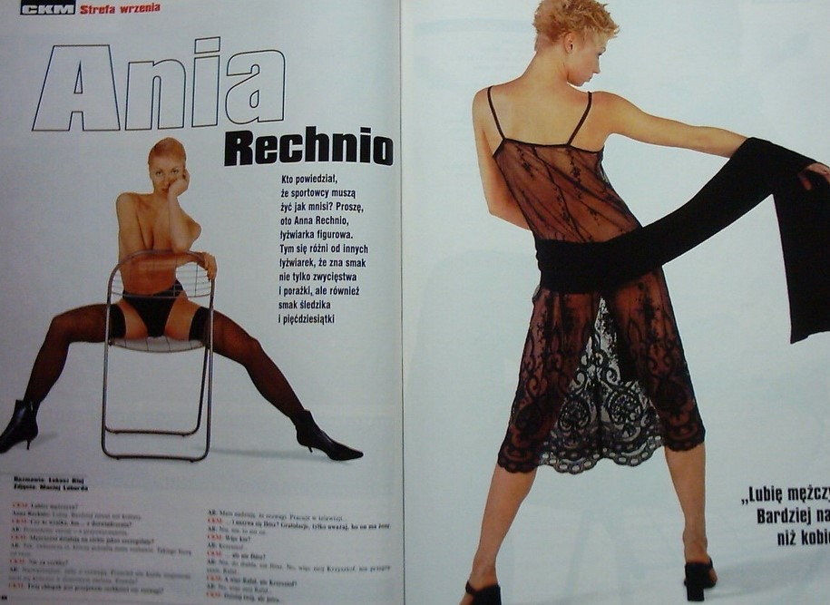 Anna Rechnio w magazynie CKM