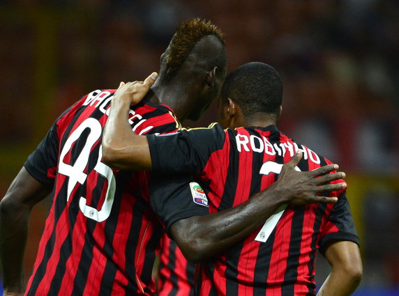 Mario Balotelli i Robinho