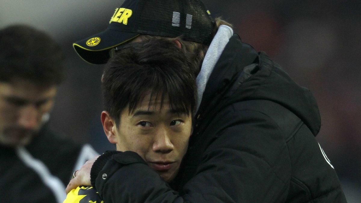 Shinji Kagawa (L)