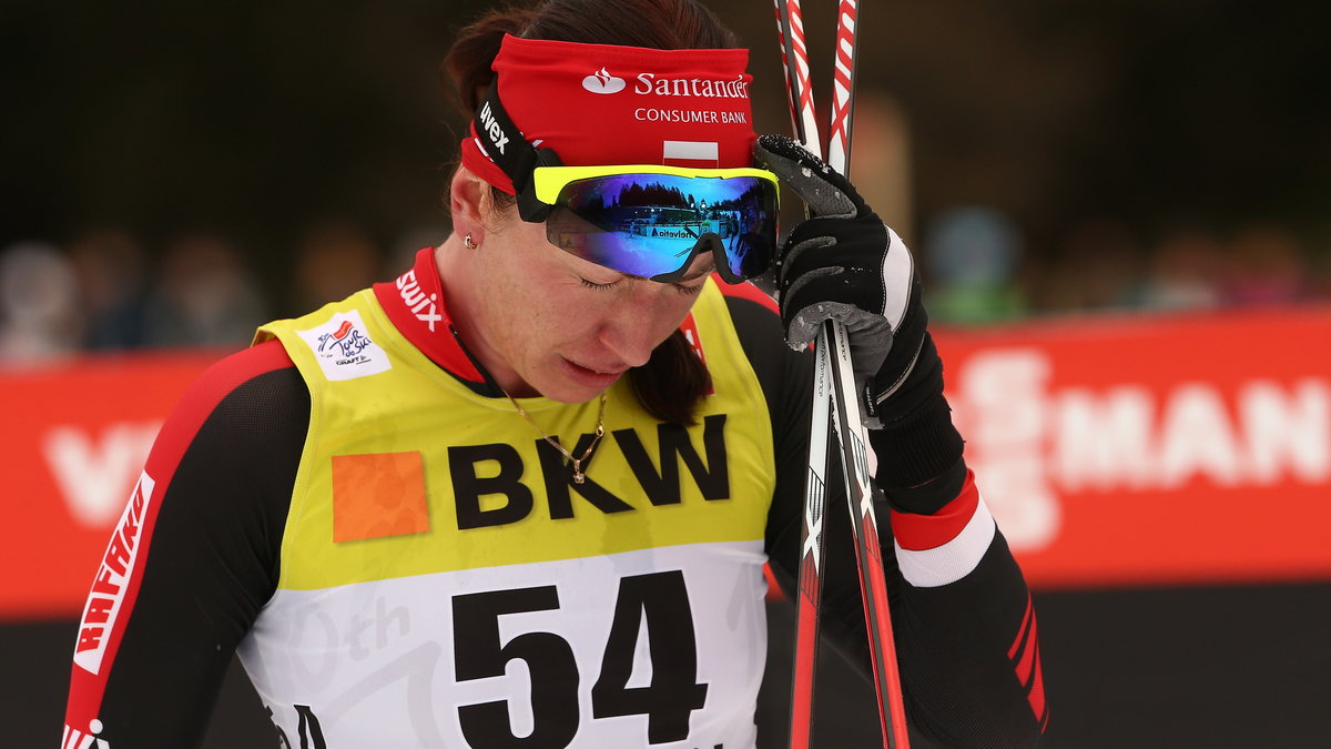 Justyna Kowalczyk na mecie w Lenzerheide. Komentarz zbyteczny, fot. Tomasz Markowski/Przegląd Sportowy