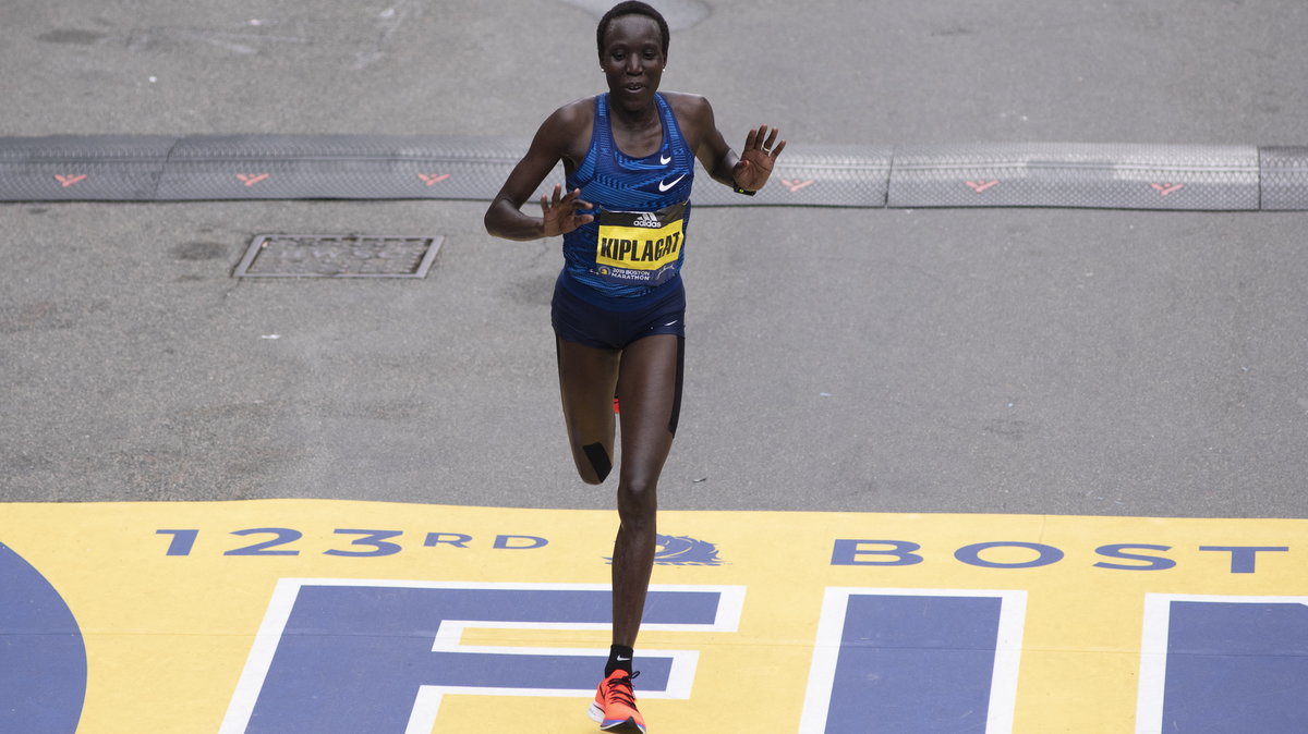 Edna Kiplagat w 2019 roku w Bostonie zajęła 2. miejsce