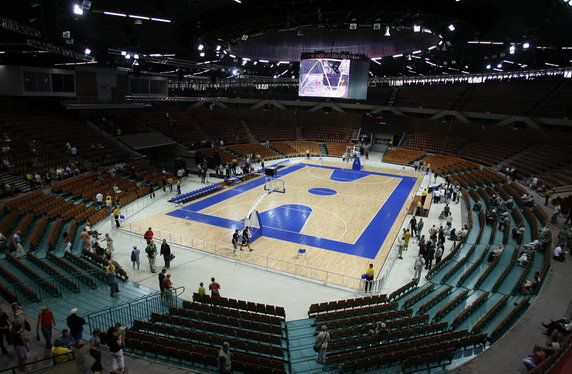 KATOWICE SPODEK PO MODERNIZACJI PRZED EUROBASKETEM