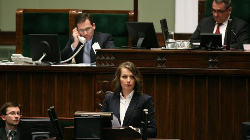 Jagna Marczułajtis, fot. Rafał Zambrzycki/sejm.gov.pl