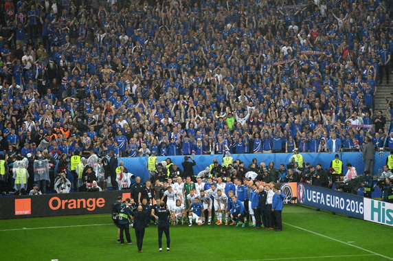 Tak Islandczycy kibicowali podczas Euro 2016