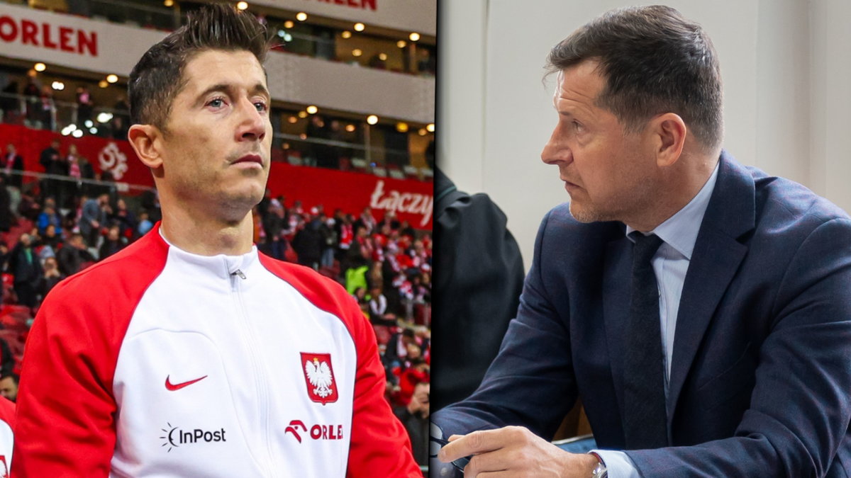 Robert Lewandowski i Cezary Kucharski