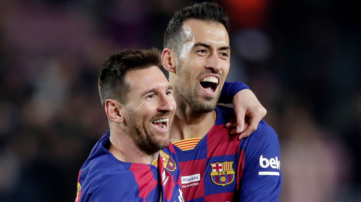 Leo Messi i Sergio Busquets