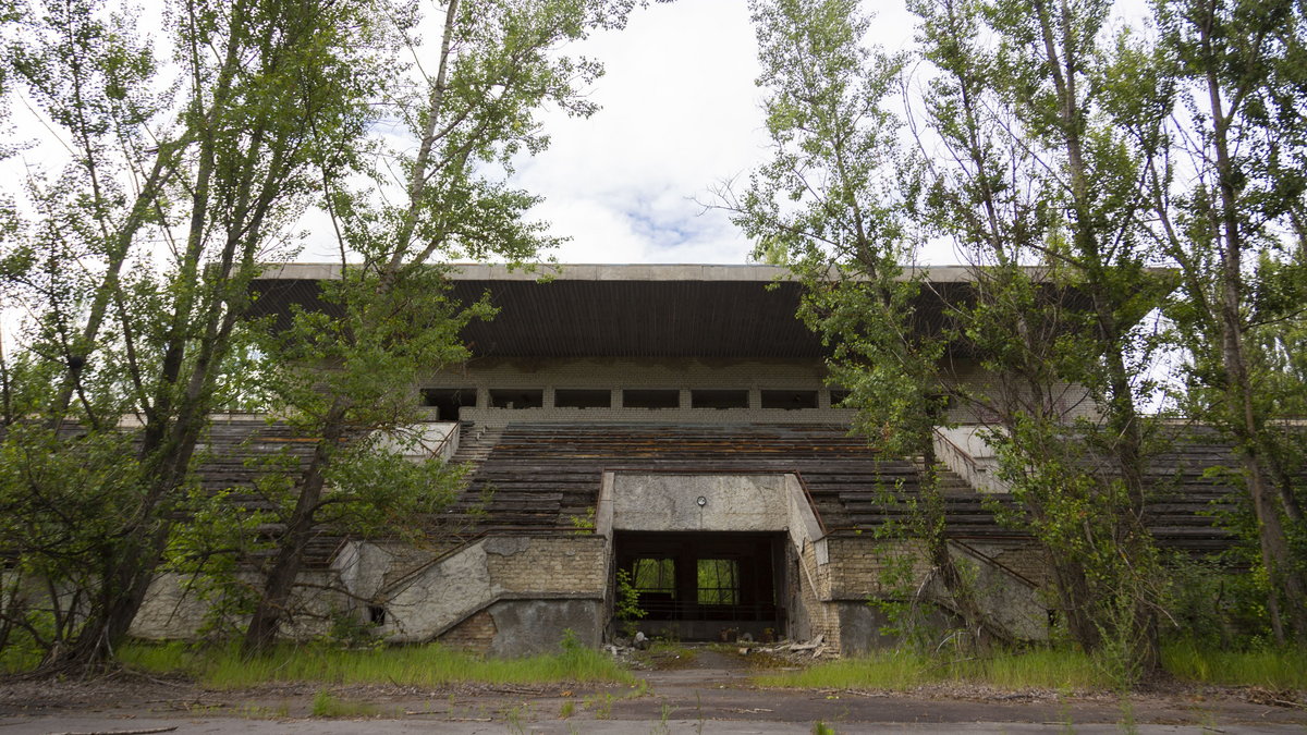 Stadion w Prypeci