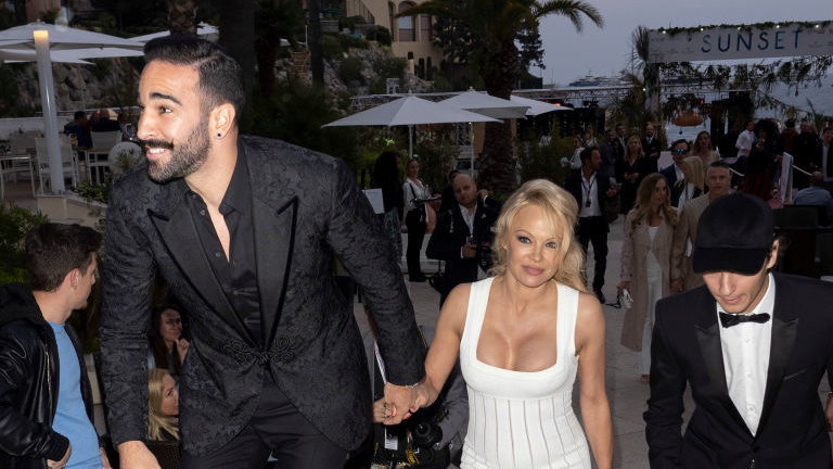 Pamela Anderson i Adil Rami