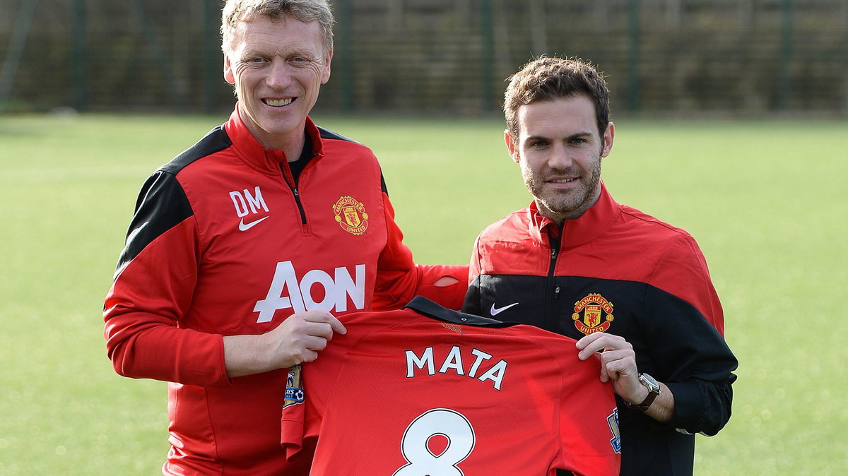 David Moyes i Juan Mata