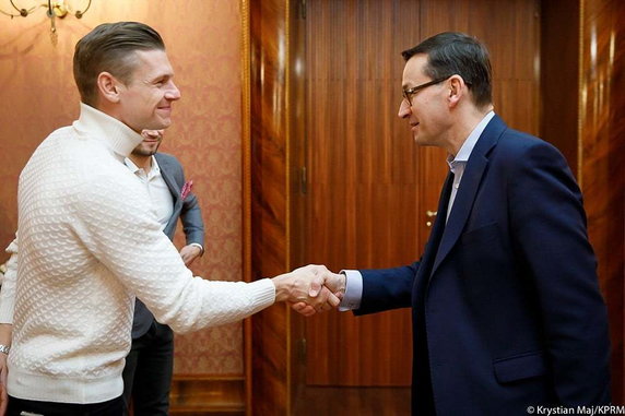 Łukasz Piszczek i  Mateusz Morawiecki (5)