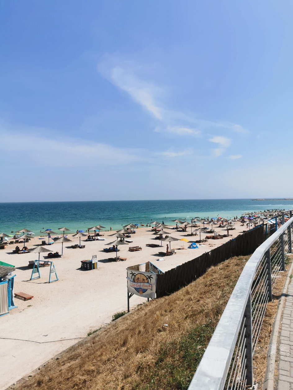 Plaża Mamaia w Konstancy