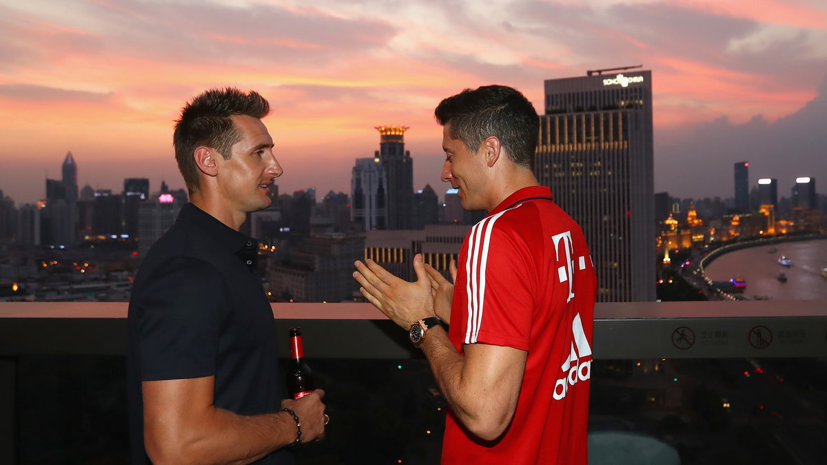 Miroslav Klose i Robert Lewandowski