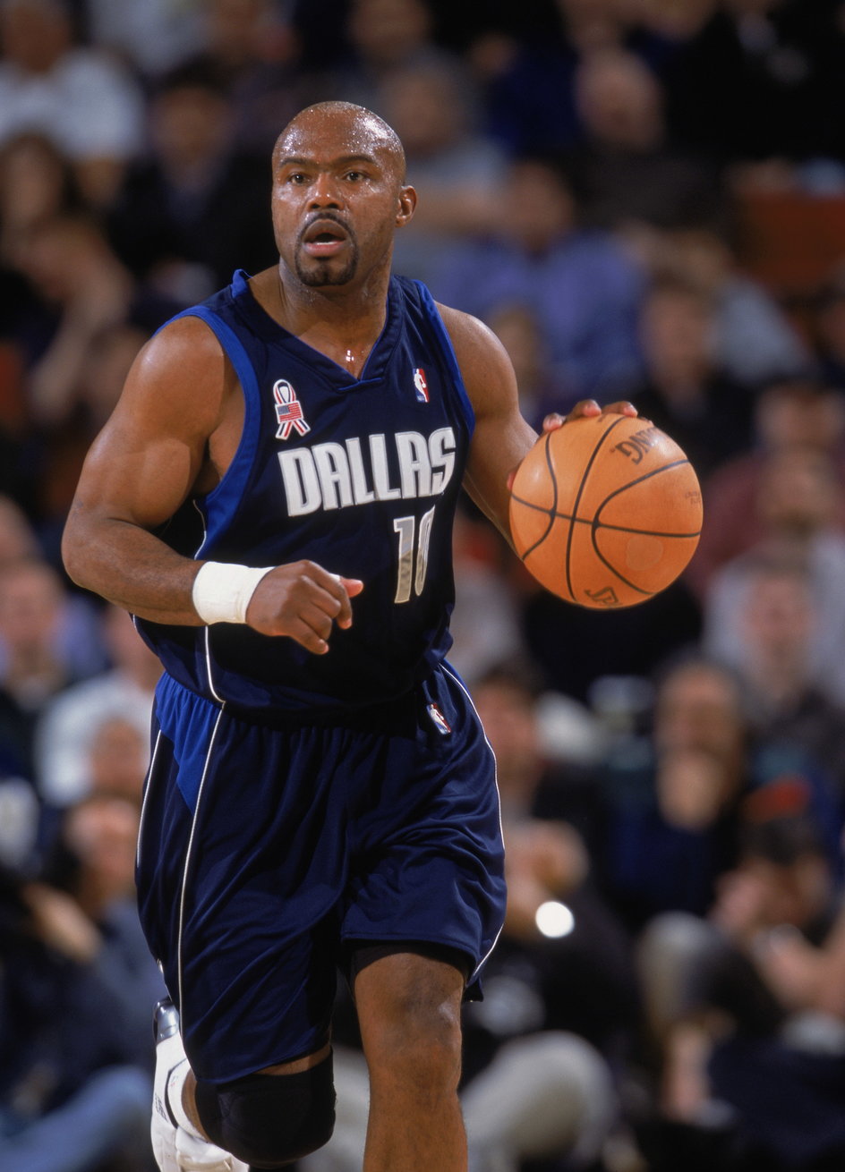 Tim Hardaway senior w barwach Dallas Mavericks