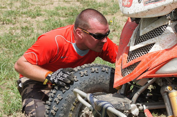 Rafał Sonik Dakar 2010 (fot. Jacek Bonecki, ATV Polska)