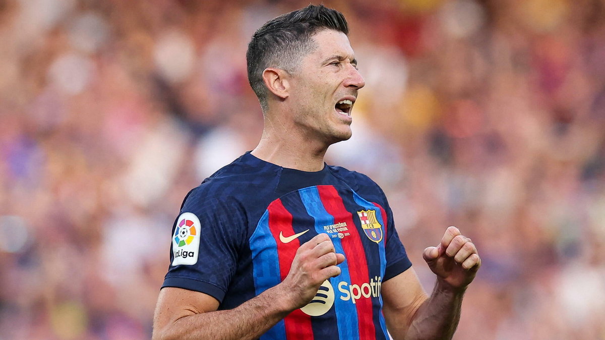 Robert Lewandowski w barwach FC Barcelona