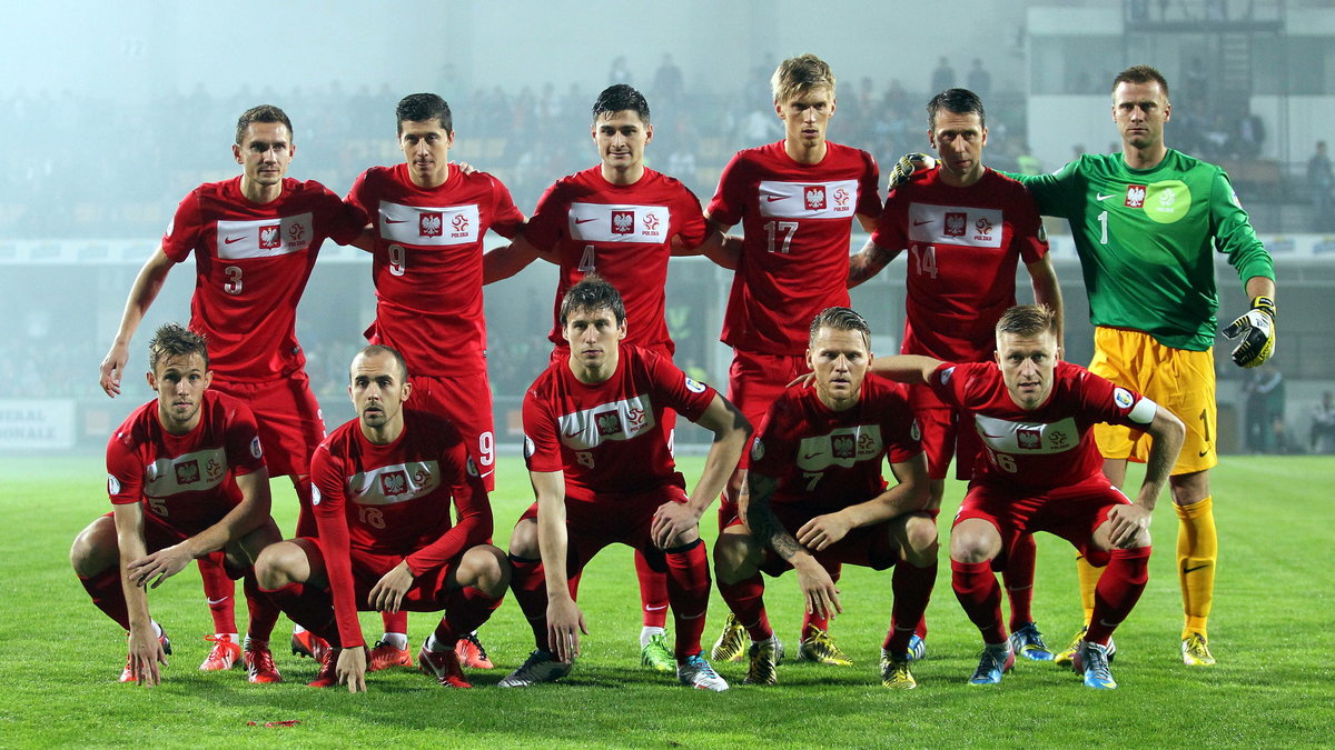 Reprezentacja Polski przed meczem z Mołdawią