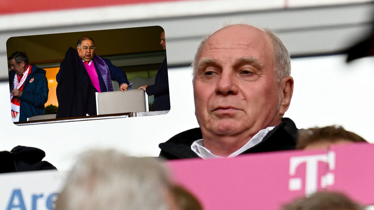 Aliszer Usmanow miał znać się z honorowym prezesem Bayernu - Ulim Hoenessem