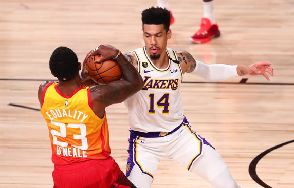 Danny Green w barwach Lakers w sezonie 2019/2020