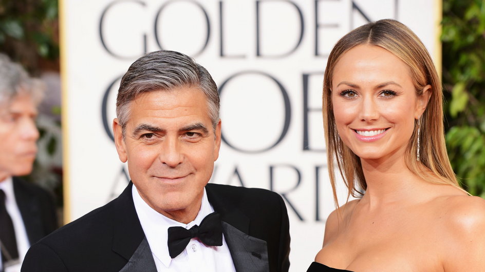 Stacy Keibler i George Clooney