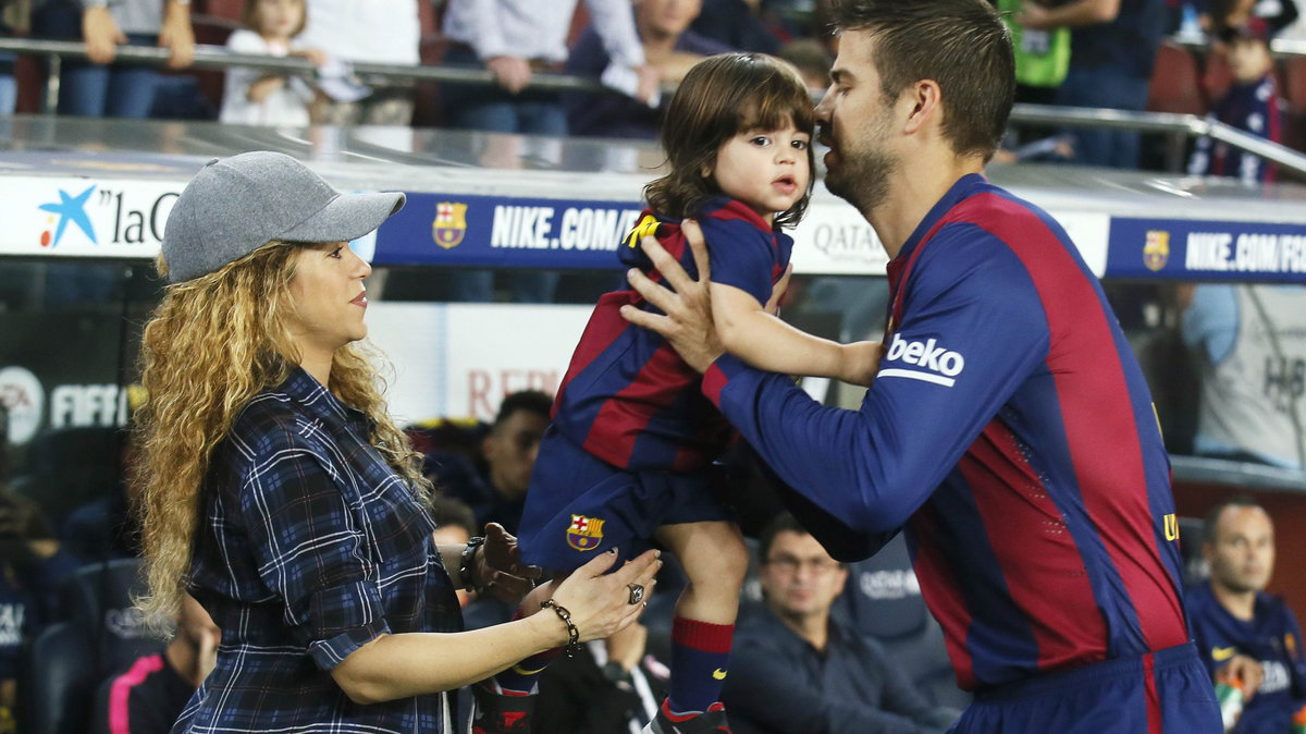 Shakira, Gerard Pique, Milan Pique