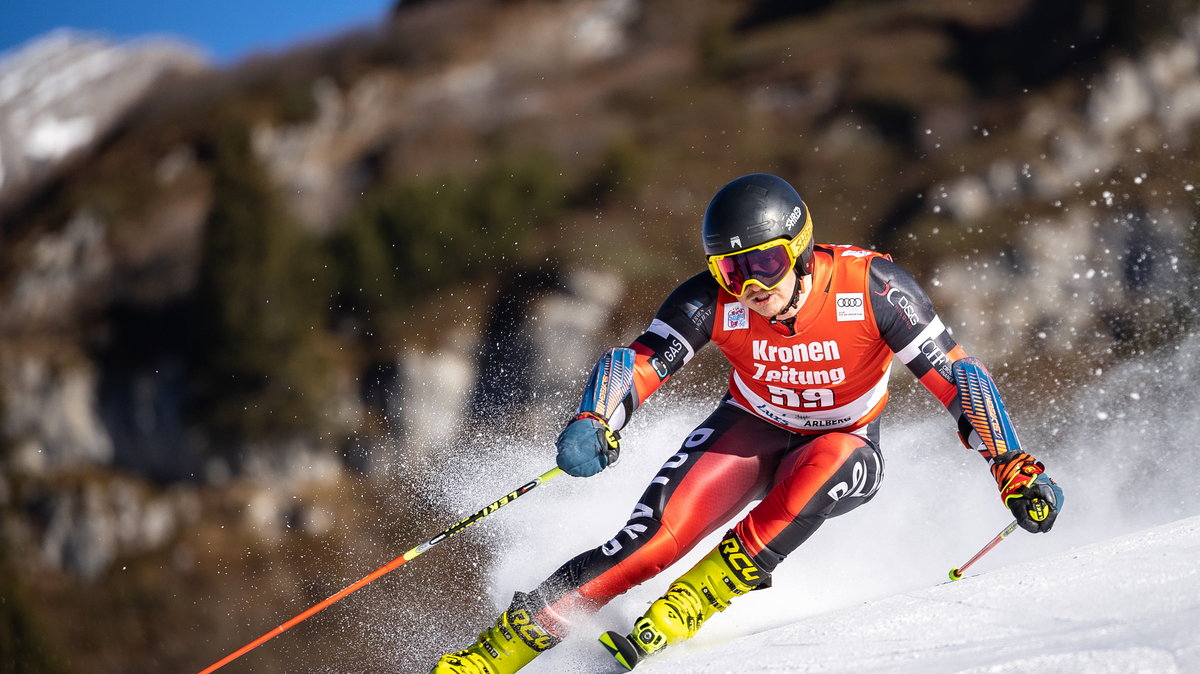 Michał Jasiczek nie ukończył przejazdu w Kitzbuehel