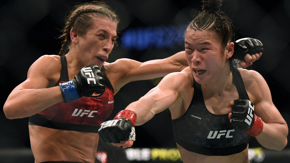 Joanna Jędrzejczyk i Zhang Weili