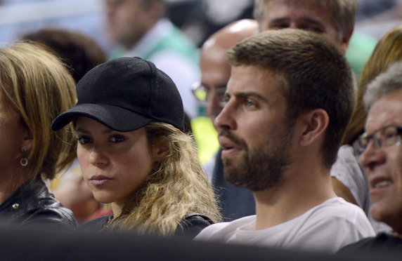 Shakira i Gerard Pique w 2014 r.