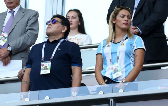 Diego Maradona i Rocio Oliva
