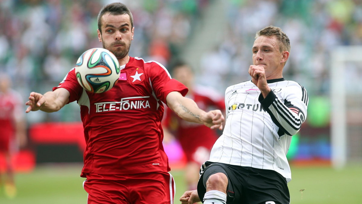 Legia - Wisła: zadecydowała determinacja mistrzów Polski