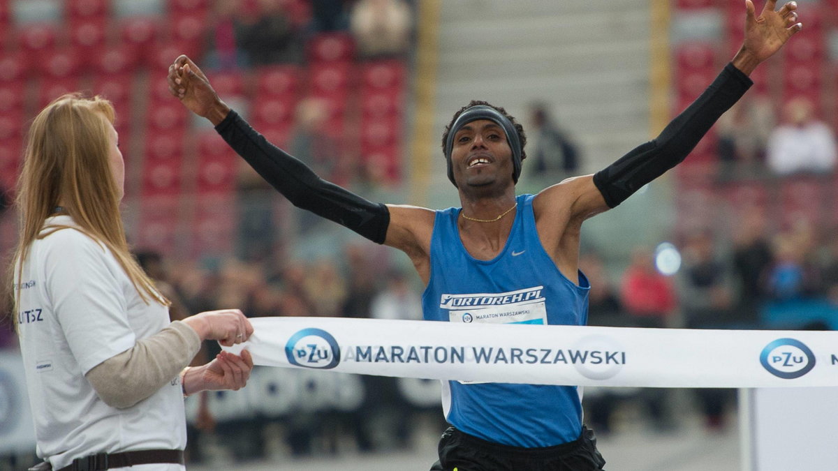Yared Shegumo wygrał w Warszawie w 2013 roku