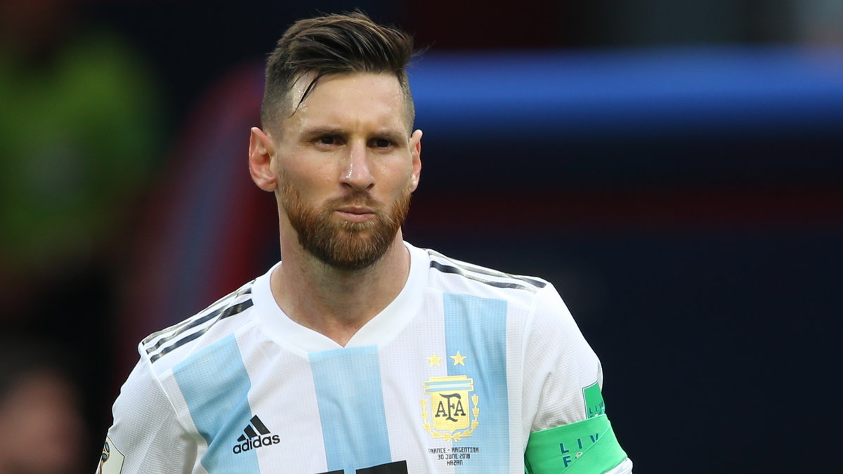 Leo Messi w barwach reprezentacji Argentyny