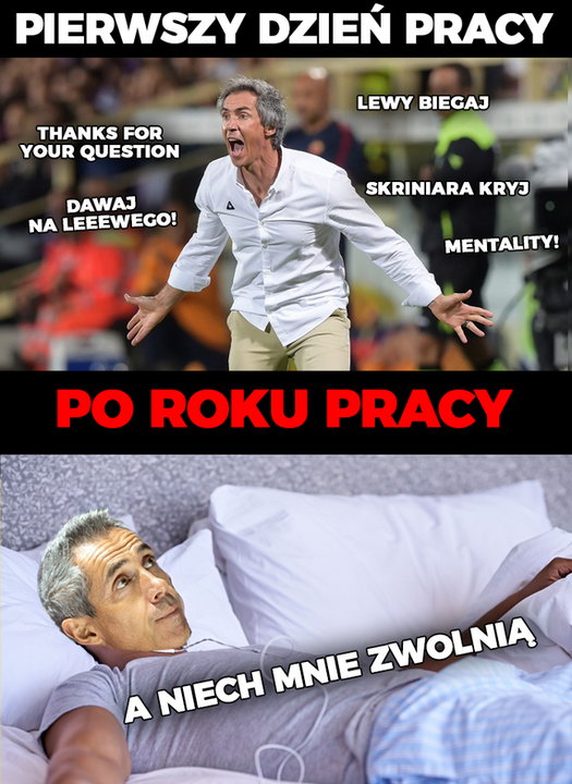 Paulo Sousa chce odejść z reprezentacji Polski! Internauci bezlitośni. Zobacz memy