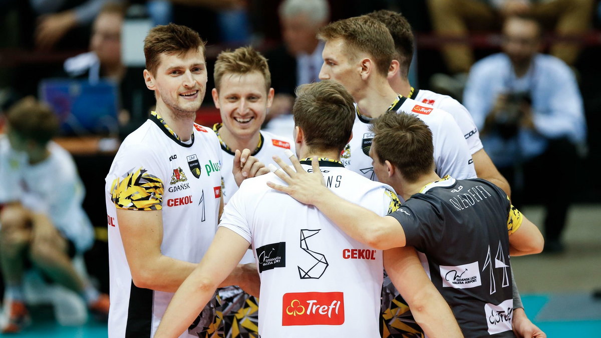 Siatkowka. PlusLiga. Trefl Gdansk - Onico Warszawa. 04.10.2017