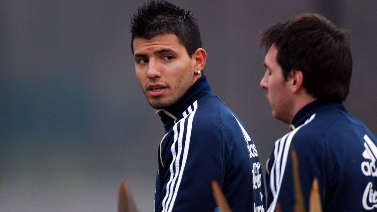 Sergio Aguero i Lionel Messi