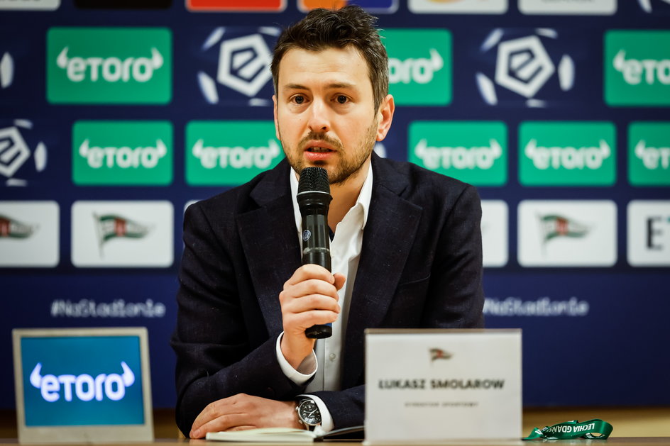 Łukasz Smolarow został dyrektorem sportowym Lechii Gdańsk. 