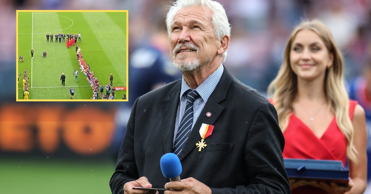 Tak Wisła Kraków uhonorowała legendę. Huczna ceremonia [WIDEO]