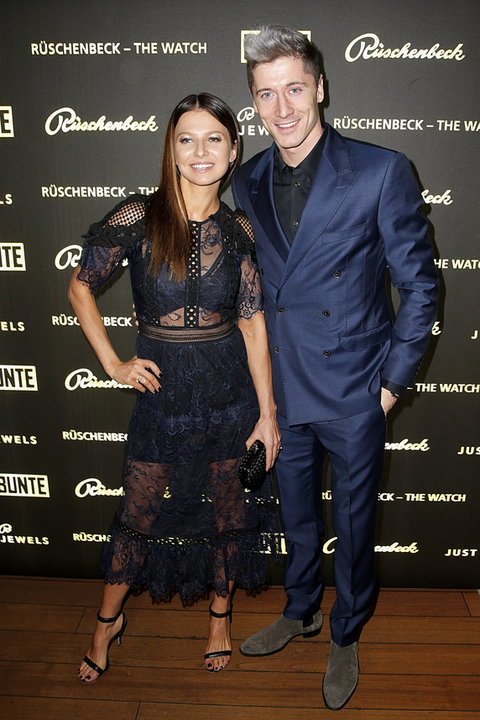 Anna i Robert Lewandowscy