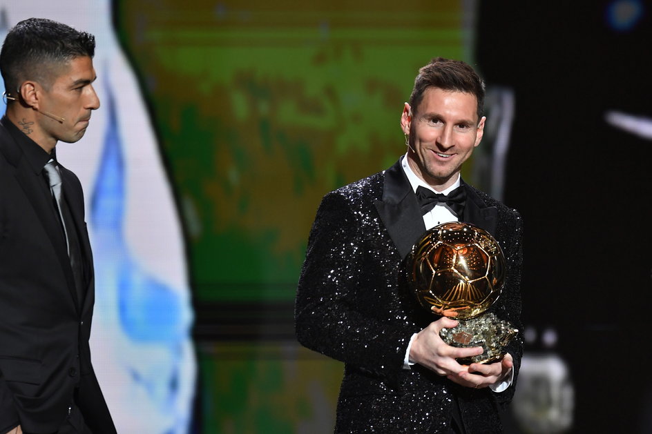 Leo Messi. Laureat Złotej Piłki w 2021 r.