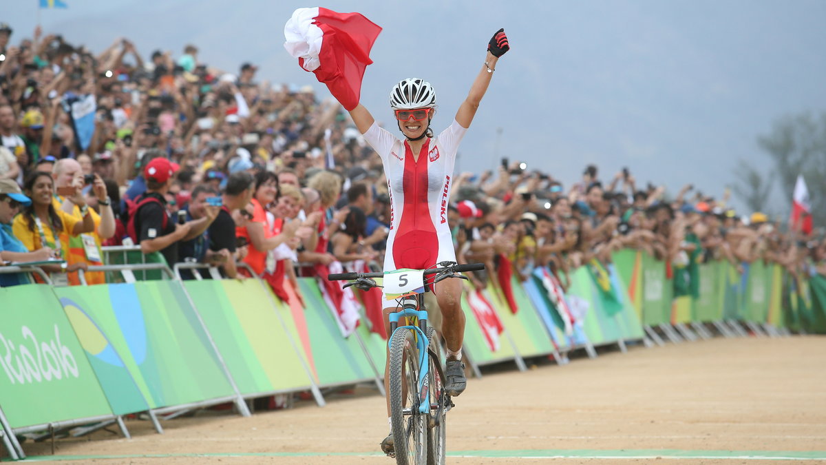 Rio de Janeiro, 2016 rok. Maja Włoszczowska sięgnęła wtedy po drugie w karierze srebro igrzysk olimpijskich.