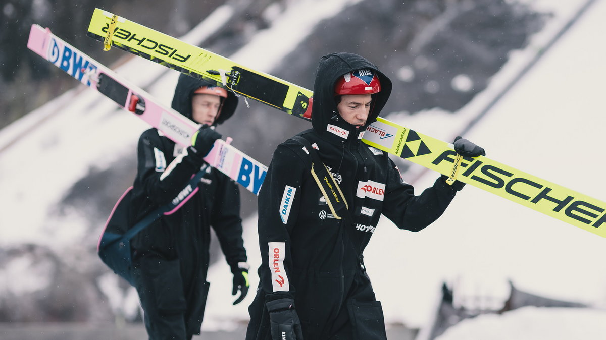 Kamil Stoch i Dawid Kubacki