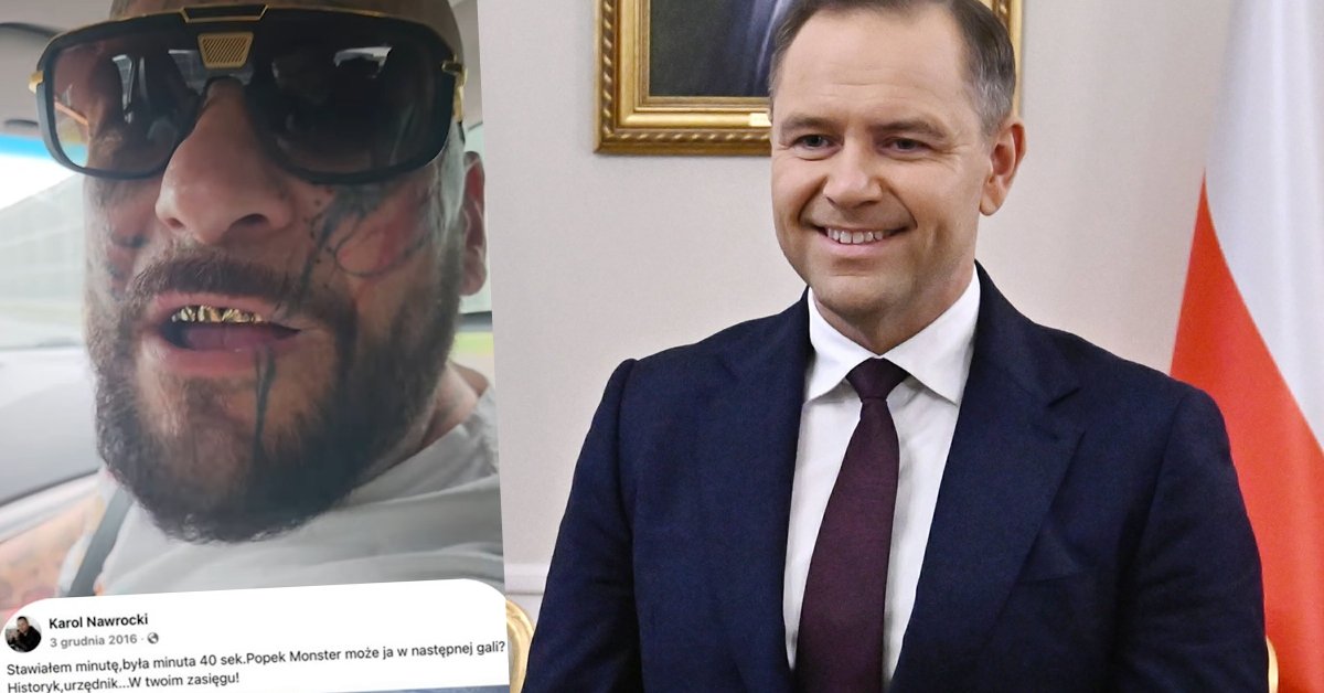 "Prezydencie przyjmuję rękawicę". Popek zwrócił się do Karola Nawrockiego