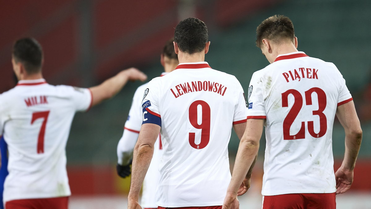 Arkadiusz Milik, Robert Lewandowski i Krzysztof Piątek