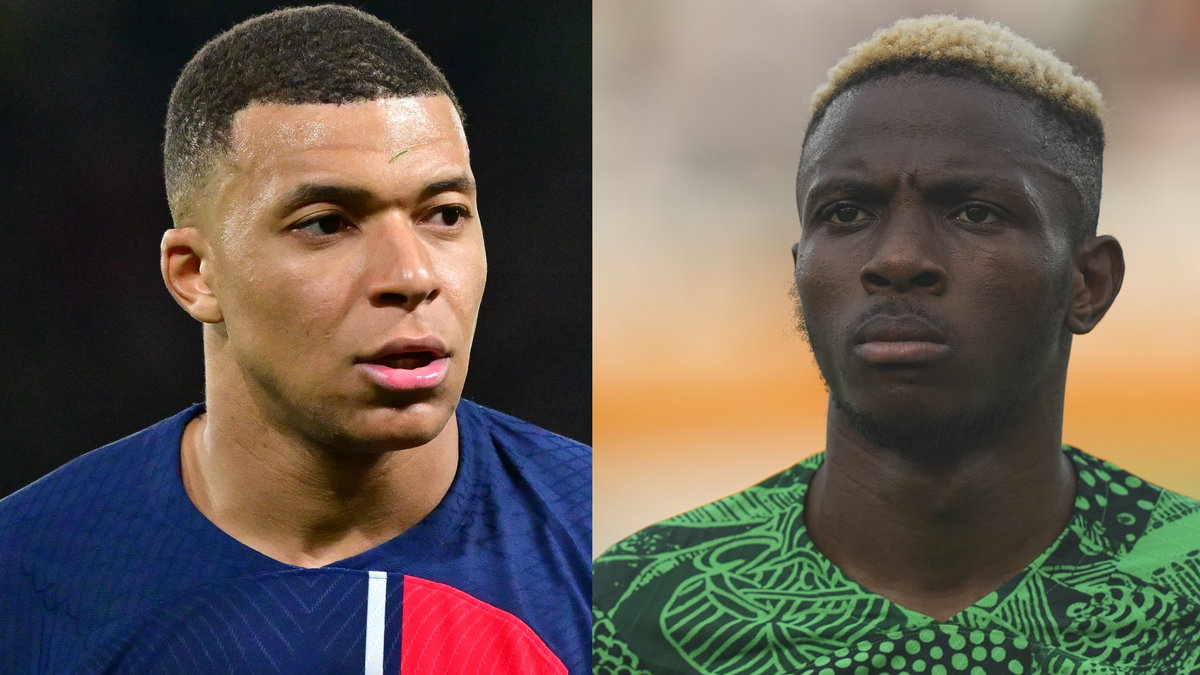 Kylian Mbappe i Victor Osimhen