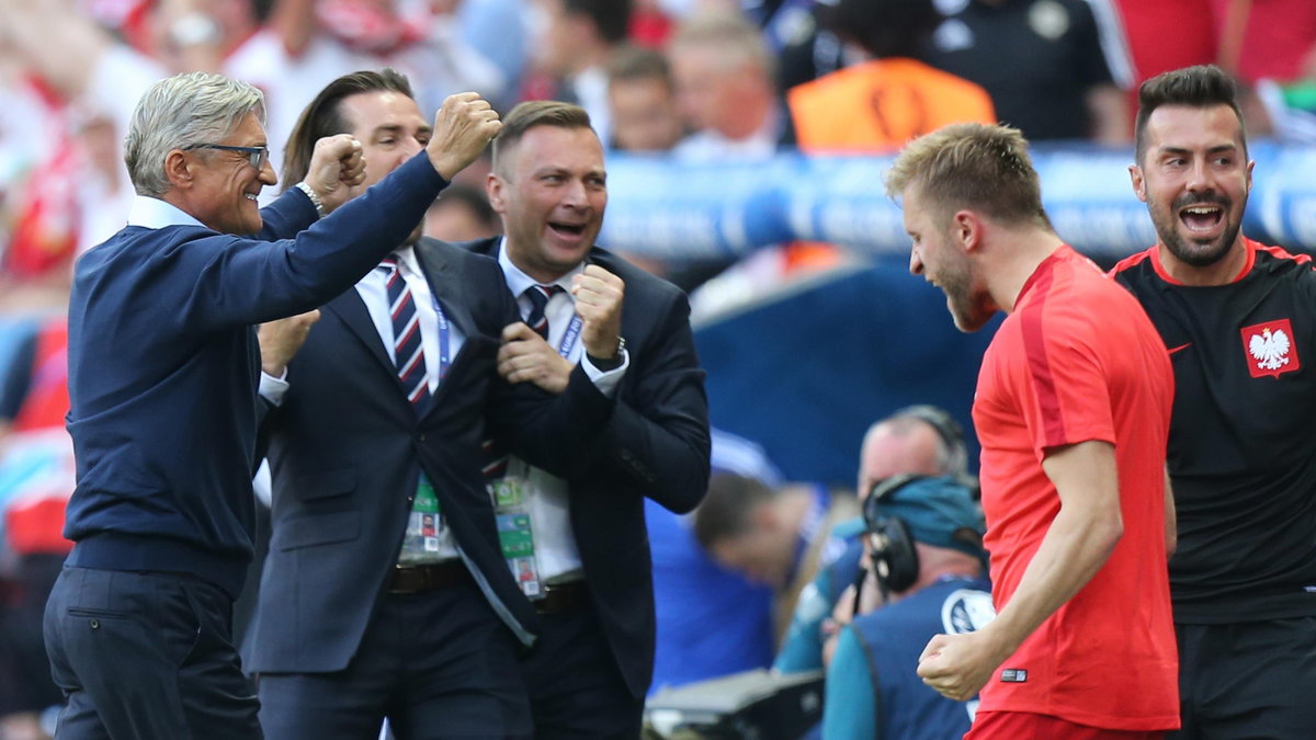 12.06.2016 POLSKA - IRLANDIA POLNOCNA UEFA EURO 2016 PILKA NOZNA