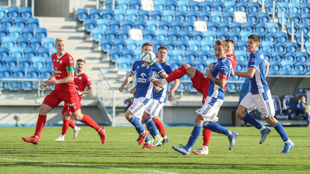 Pilka nozna. PKO Ekstraklasa. Wisla Plock - Wisla Krakow. 31.10.2021