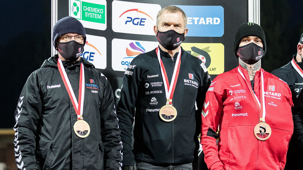 Sparta Wrocław, Andrzej Rusko, Dariusz Śledź, Tai Woffinden