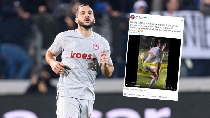 Kostas Manolas miał prawo się przestraszyć