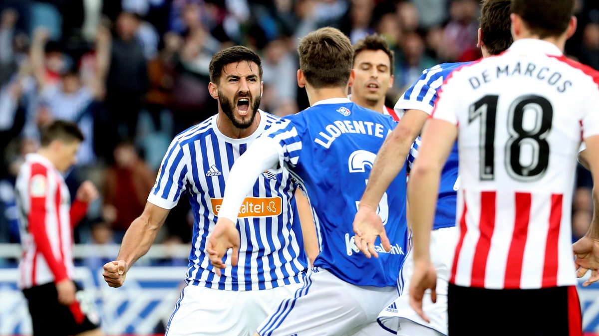 Hiszpania: Real Sociedad lepszy od Athletic Bilbao